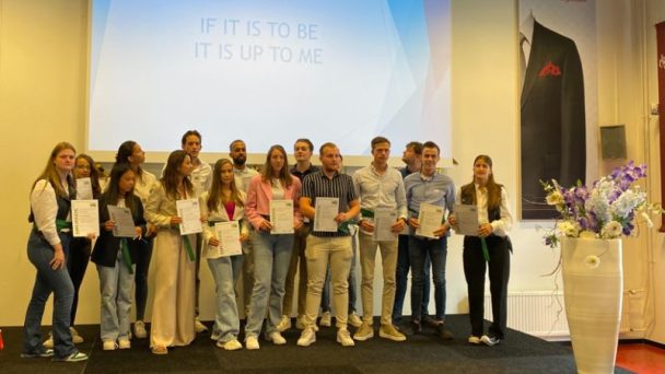 Studenten ontvangen Green Belt LEAN management