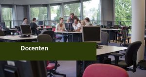 Knop naar informatie voor docenten